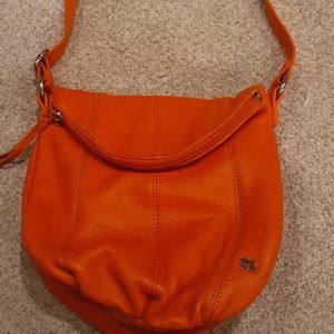 The Sak "deena" burnt orange crossbody nwot